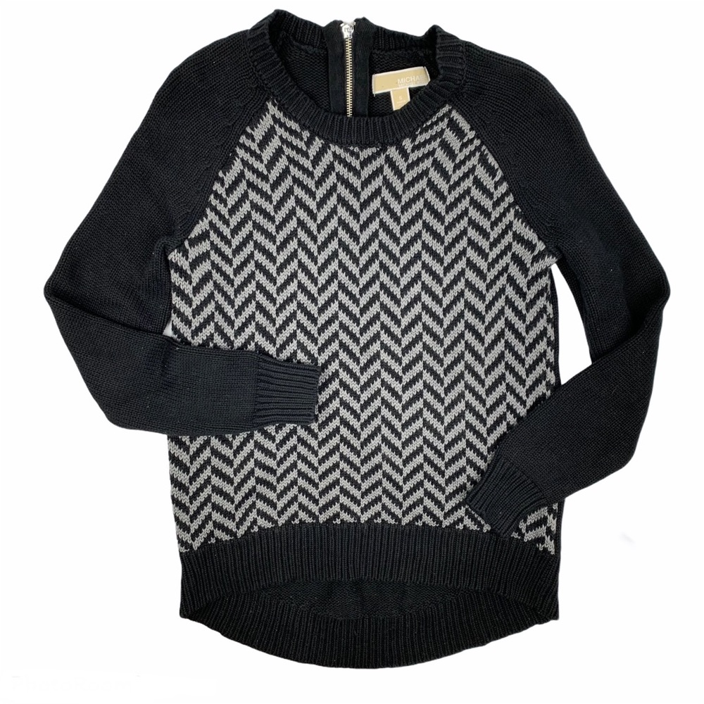 MICHAEL Michael Kors Raglan Sleeve Chevron‎ Sweater